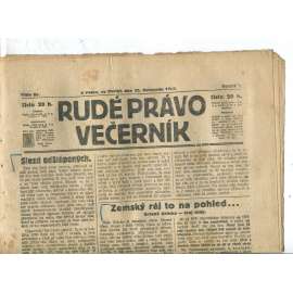 Rudé právo Večerník, ročník I., číslo 55/1920 - staré noviny - [komunisté, komunismus]