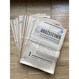 Družstevník, ročník XXX., čísla 1-24/1938 (družstvo, družstva, časopis) - kompletní