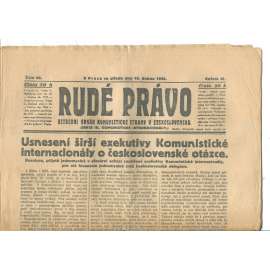 Rudé právo, ročník VI., číslo 88/1925 - staré noviny - [komunisté, komunismus]
