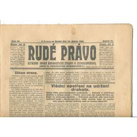 Rudé právo, ročník VI., číslo 89/1925 - staré noviny - [komunisté, komunismus]