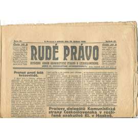 Rudé právo, ročník VI., číslo 91/1925 - staré noviny - [komunisté, komunismus]