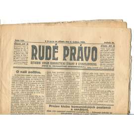 Rudé právo, ročník VI., číslo 105/1925 - staré noviny - [komunisté, komunismus]