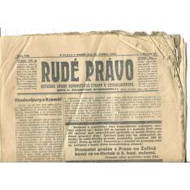 Rudé právo, ročník VI., číslo 109/1925 - staré noviny - [komunisté, komunismus]