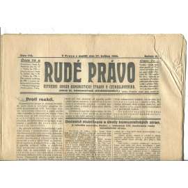 Rudé právo, ročník VI., číslo 115/1925 - staré noviny - [komunisté, komunismus]