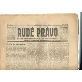 Rudé právo, ročník VI., číslo 133/1925 - staré noviny - [komunisté, komunismus]