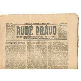 Rudé právo, ročník VI., číslo 136/1925 - staré noviny - [komunisté, komunismus]