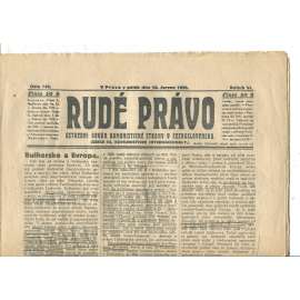 Rudé právo, ročník VI., číslo 143/1925 - staré noviny - [komunisté, komunismus]