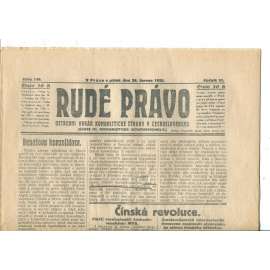 Rudé právo, ročník VI., číslo 149/1925 - staré noviny - [komunisté, komunismus]