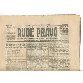Rudé právo, ročník VI., číslo 151/1925 - staré noviny - [komunisté, komunismus]