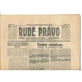 Rudé právo, ročník VI., číslo 153/1925 - staré noviny - [komunisté, komunismus] - není kompletní
