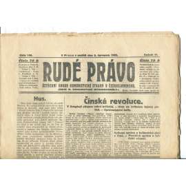 Rudé právo, ročník VI., číslo 156/1925 - staré noviny - [komunisté, komunismus]
