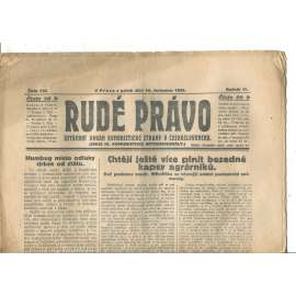 Rudé právo, ročník VI., číslo 159/1925 - staré noviny - [komunisté, komunismus]