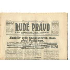 Rudé právo, ročník VI., číslo 160/1925 - staré noviny - [komunisté, komunismus]
