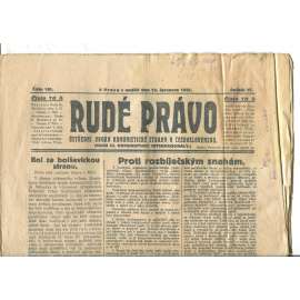 Rudé právo, ročník VI., číslo 161/1925 - staré noviny - [komunisté, komunismus]