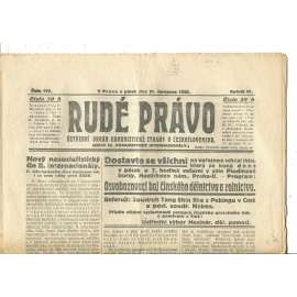 Rudé právo, ročník VI., číslo 177/1925 - staré noviny - [komunisté, komunismus]