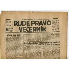 Rudé právo Večerník, ročník II., číslo 82/1921 - staré noviny - [komunisté, komunismus]