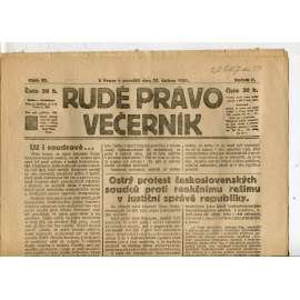 Rudé právo Večerník, ročník II., číslo 93/1921 - staré noviny - [komunisté, komunismus]