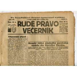 Rudé právo Večerník, ročník II., číslo 102/1921 - staré noviny - [komunisté, komunismus]