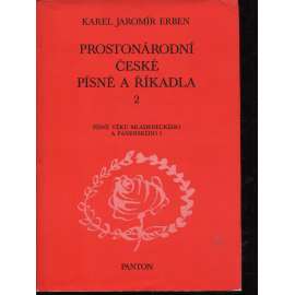 Prostonárodní české písně a říkadla 2.