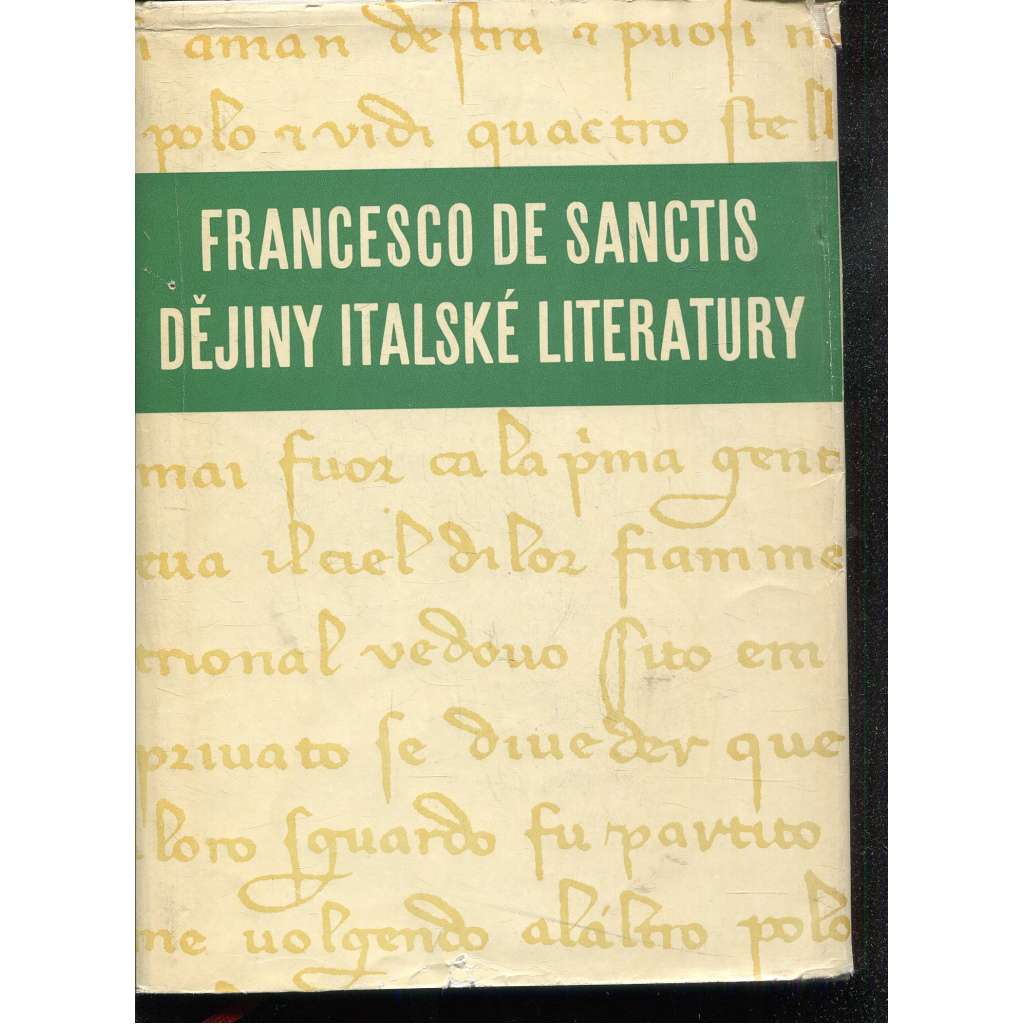 Dějiny italské literatury Dějiny italské literatury