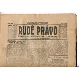 Rudé právo, ročník VII., číslo 104/1926 - staré noviny - [komunisté, komunismus]