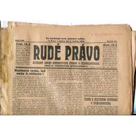 Rudé právo, ročník VII., číslo 104/1926 - staré noviny - [komunisté, komunismus]