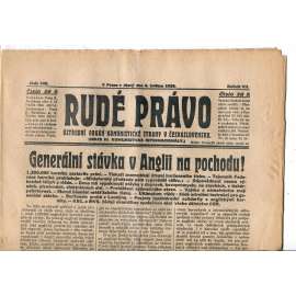 Rudé právo, ročník VII., číslo 105/1926 - staré noviny - [komunisté, komunismus]
