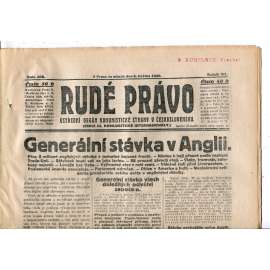 Rudé právo, ročník VII., číslo 106/1926 - staré noviny - [komunisté, komunismus]