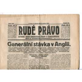Rudé právo, ročník VII., číslo 106/1926 - staré noviny - [komunisté, komunismus]