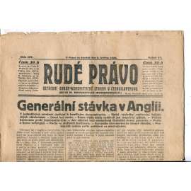 Rudé právo, ročník VII., číslo 107/1926 - staré noviny - [komunisté, komunismus]