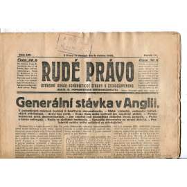 Rudé právo, ročník VII., číslo 107/1926 - staré noviny - [komunisté, komunismus]