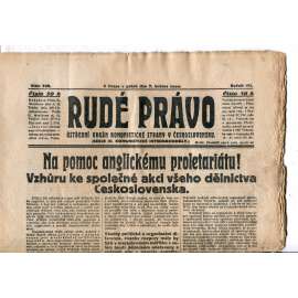 Rudé právo, ročník VII., číslo 108/1926 - staré noviny - [komunisté, komunismus]