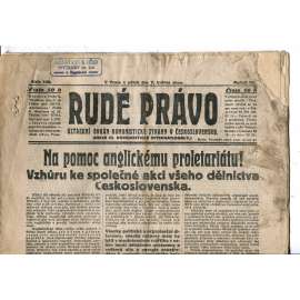 Rudé právo, ročník VII., číslo 108/1926 - staré noviny - [komunisté, komunismus]