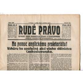 Rudé právo, ročník VII., číslo 108/1926 - staré noviny - [komunisté, komunismus]