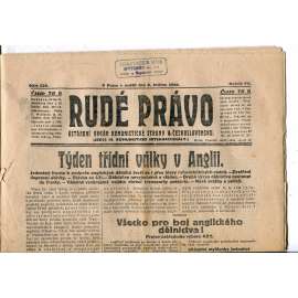 Rudé právo, ročník VII., číslo 110/1926 - staré noviny - [komunisté, komunismus]