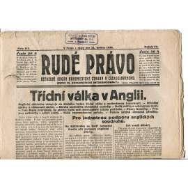 Rudé právo, ročník VII., číslo 111/1926 - staré noviny - [komunisté, komunismus]