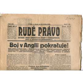 Rudé právo, ročník VII., číslo 112/1926 - staré noviny - [komunisté, komunismus]