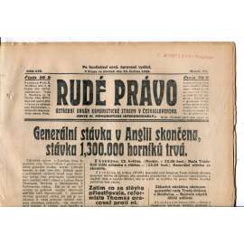 Rudé právo, ročník VII., číslo 113/1926 - staré noviny - [komunisté, komunismus]