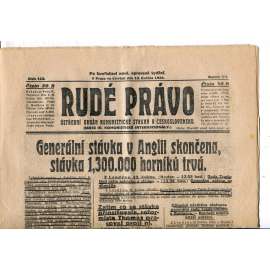 Rudé právo, ročník VII., číslo 113/1926 - staré noviny - [komunisté, komunismus] - nejsou komletní