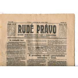 Rudé právo, ročník VII., číslo 128/1926 - staré noviny - [komunisté, komunismus] - nejsou kompletní