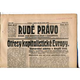 Rudé právo, ročník VII., číslo 115/1926 - staré noviny - [komunisté, komunismus]