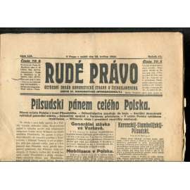 Rudé právo, ročník VII., číslo 116/1926 - staré noviny - [komunisté, komunismus]