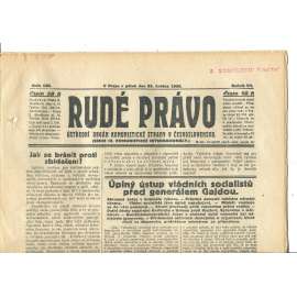 Rudé právo, ročník VII., číslo 120/1926 - staré noviny - [komunisté, komunismus]