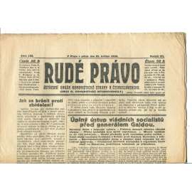 Rudé právo, ročník VII., číslo 120/1926 - staré noviny - [komunisté, komunismus]