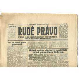 Rudé právo, ročník VII., číslo 120/1926 - staré noviny - [komunisté, komunismus]