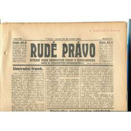 Rudé právo, ročník VII., číslo 121/1926 - staré noviny - [komunisté, komunismus]