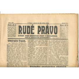 Rudé právo, ročník VII., číslo 121/1926 - staré noviny - [komunisté, komunismus]