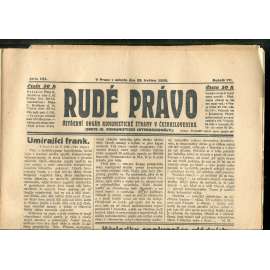 Rudé právo, ročník VII., číslo 121/1926 - staré noviny - [komunisté, komunismus]