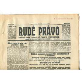Rudé právo, ročník VII., číslo 123/1926 - staré noviny - [komunisté, komunismus]
