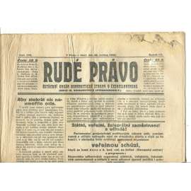 Rudé právo, ročník VII., číslo 123/1926 - staré noviny - [komunisté, komunismus]
